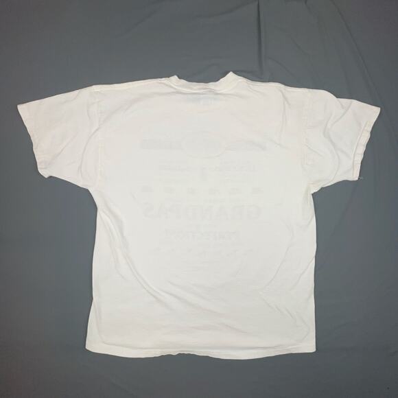 Vintage Grandpa Tee XL Delta 90s Christian Verse Shirt USA Made Funny - Picture 2 of 11